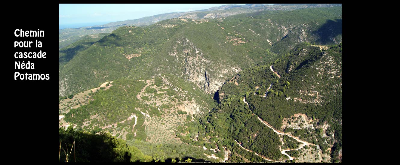 La cascade Néda Potamos