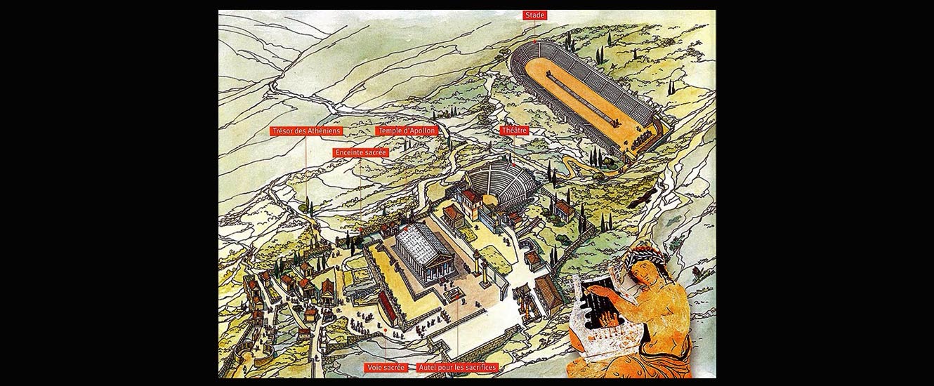 Le site de Delphes