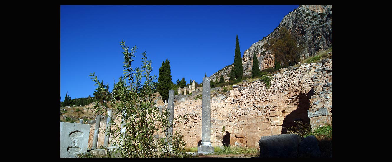 Le site de Delphes