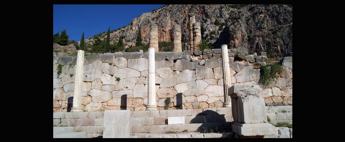 Le site de Delphes