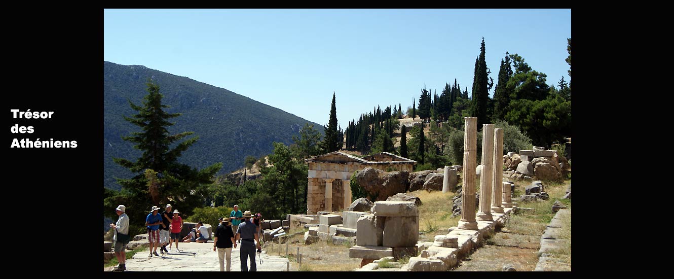 Le site de Delphes