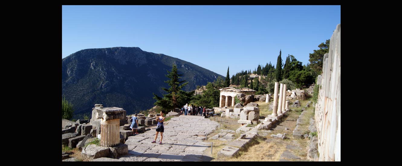 Le site de Delphes