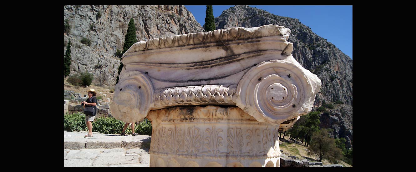 Le site de Delphes
