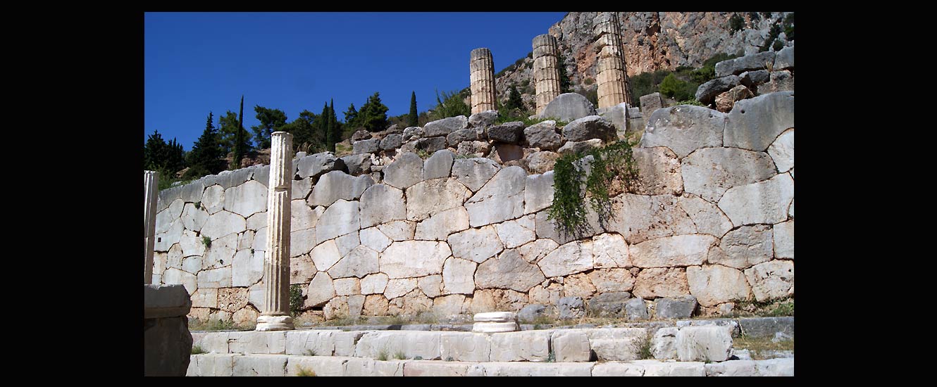 Le site de Delphes