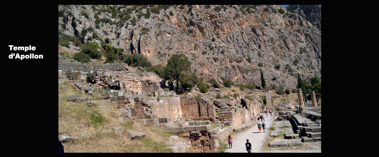 Le site de Delphes