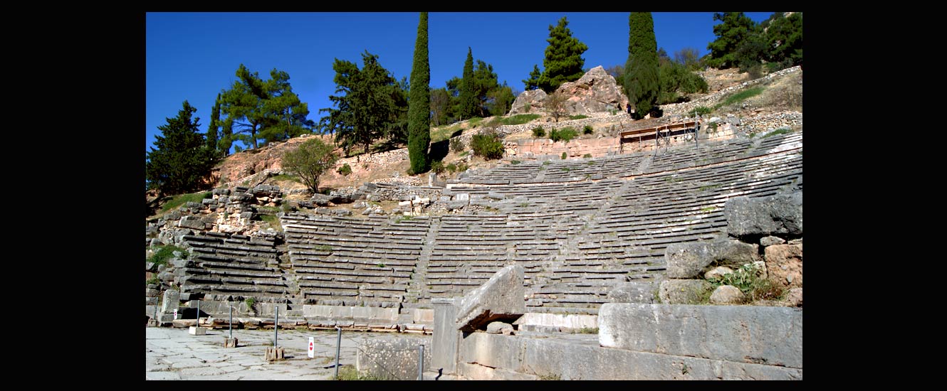 Le site de Delphes