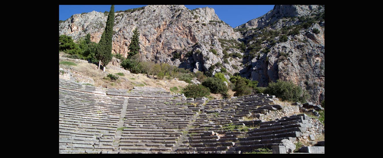 Le site de Delphes