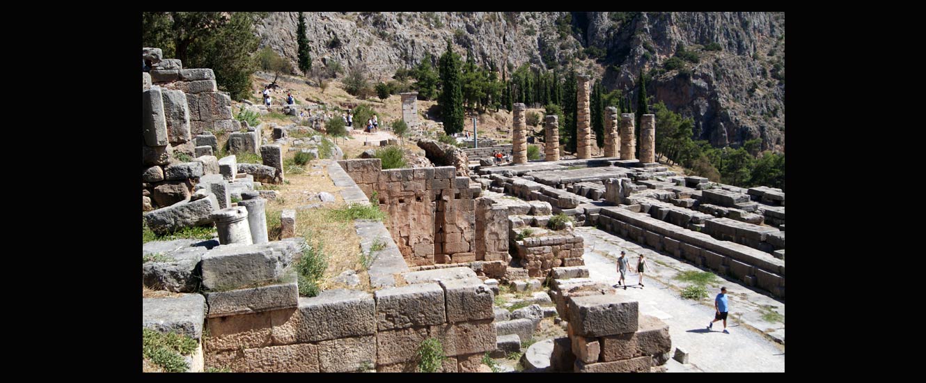 Le site de Delphes