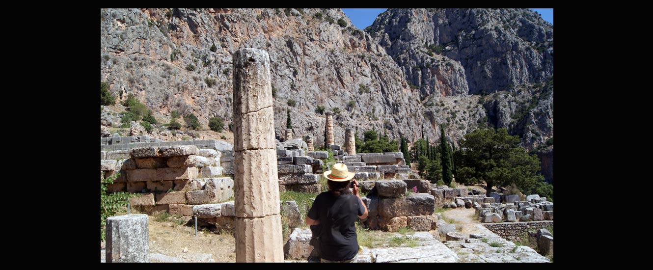 Le site de Delphes