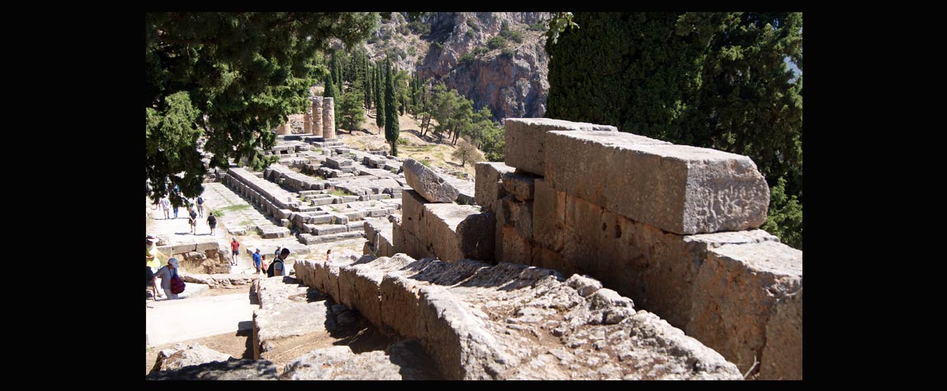 Le site de Delphes