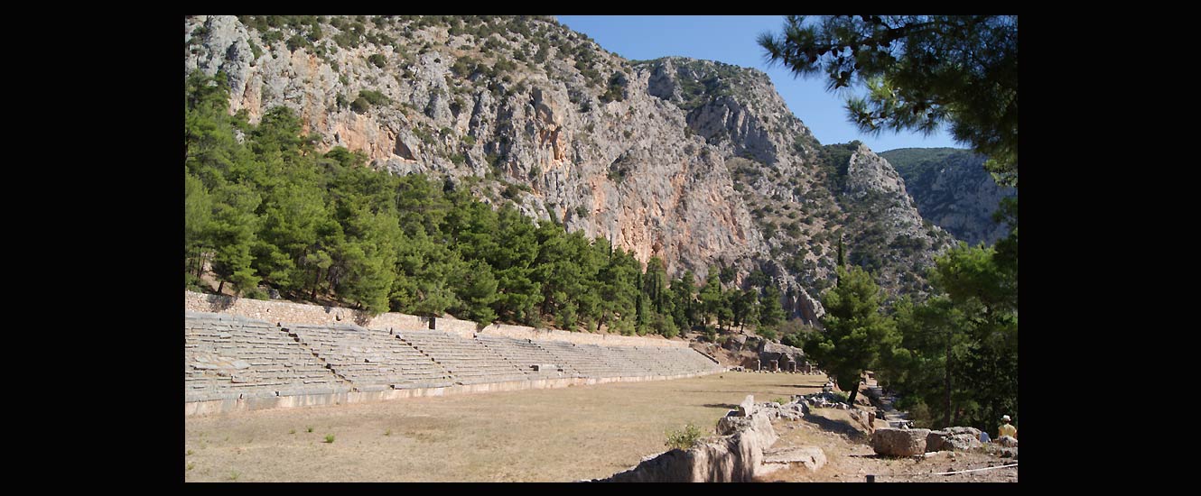 Le site de Delphes