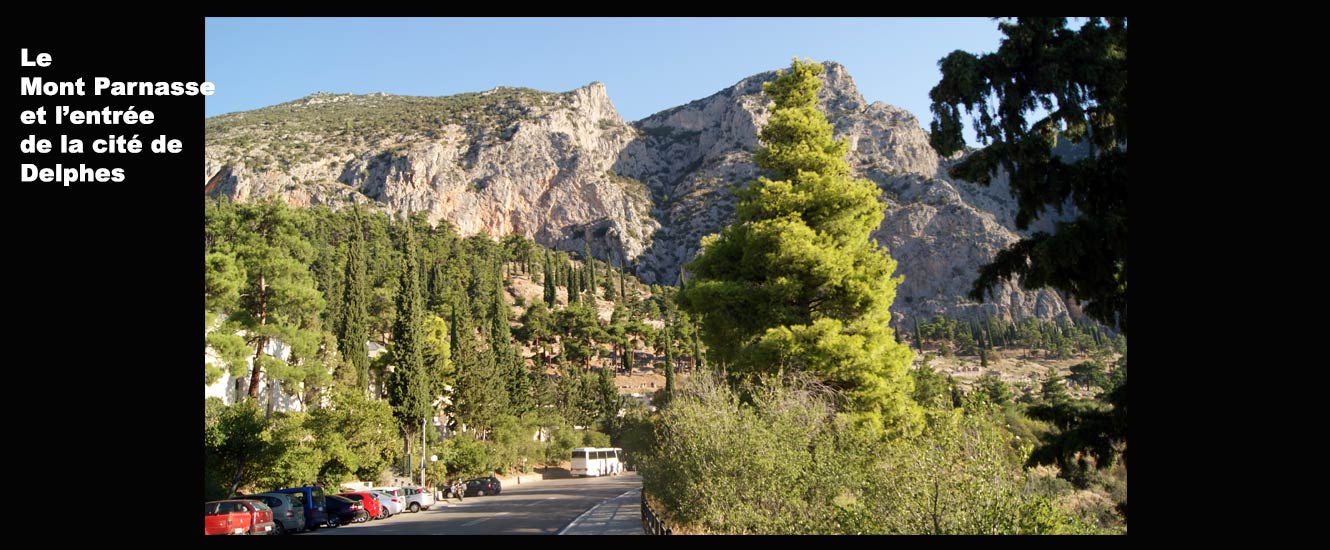 Le site de Delphes