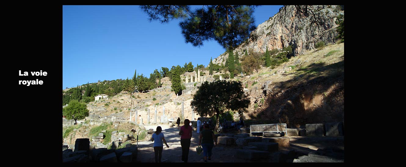 Le site de Delphes