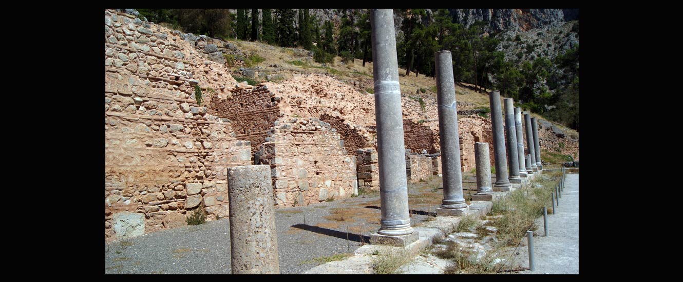 Le site de Delphes