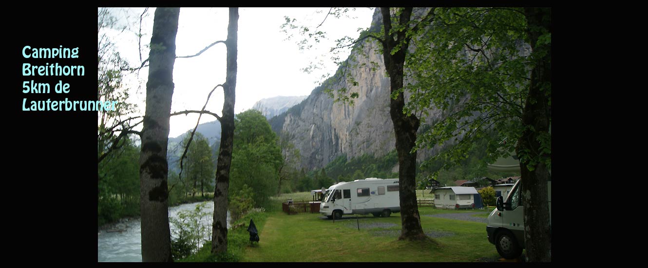 Camping Breithorn en Suisse