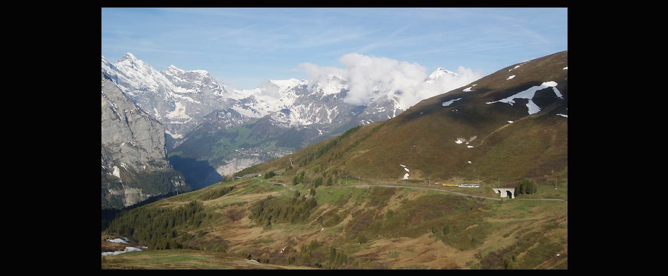 Sommet du Jungfrau en Suisse