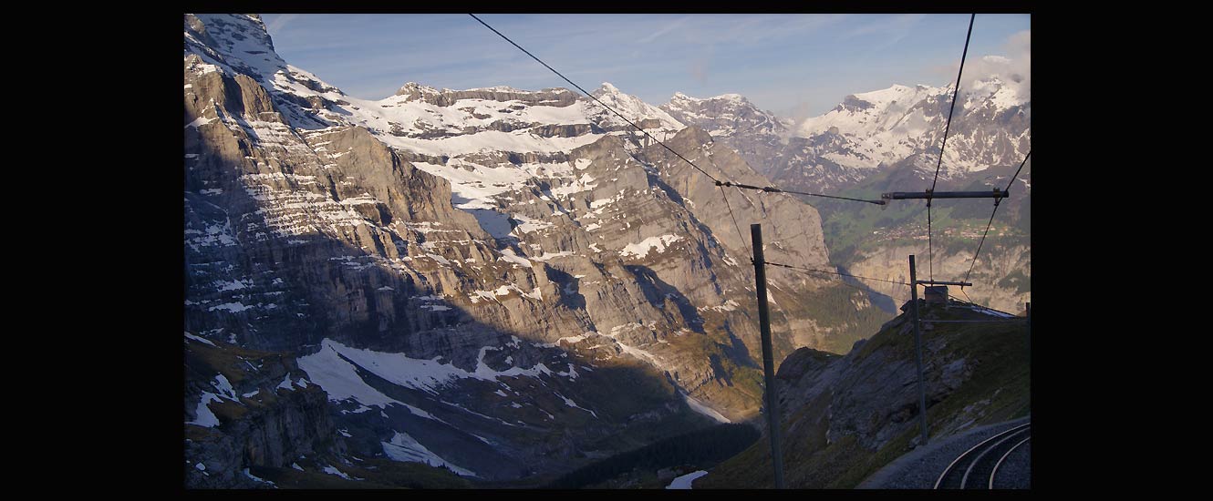 Sommet du Jungfrau en Suisse