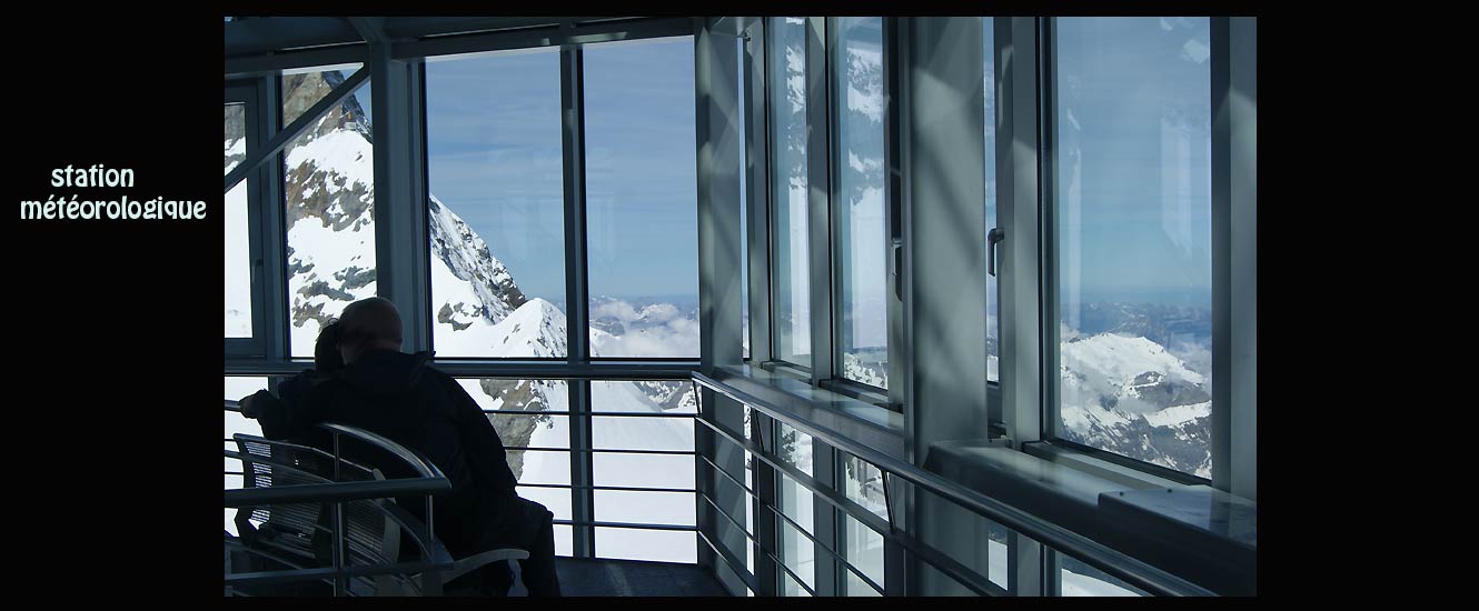 Sommet du Jungfrau en Suisse