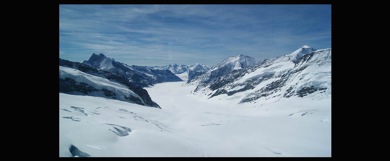 Sommet du Jungfrau en Suisse