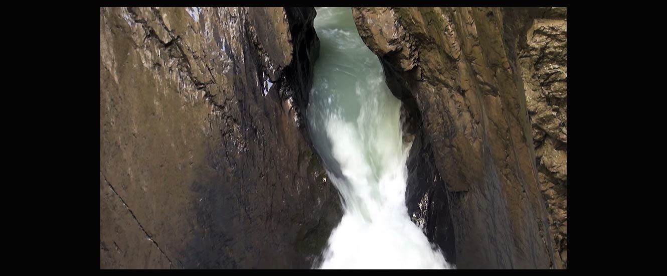 La cascade de Trummelbach