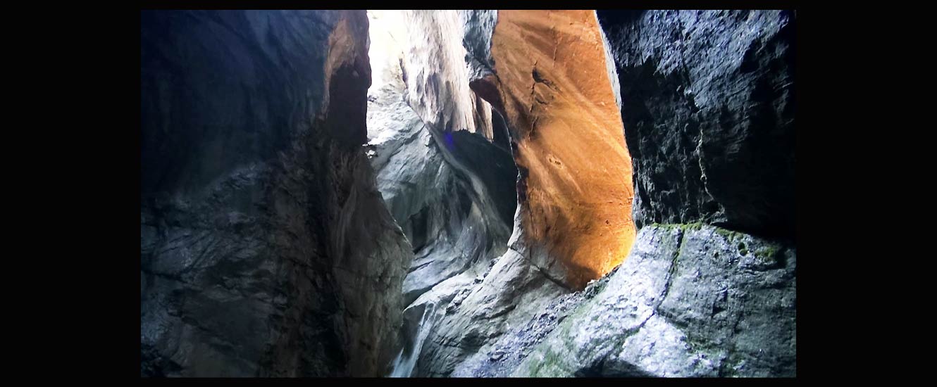 La cascade de Trummelbach