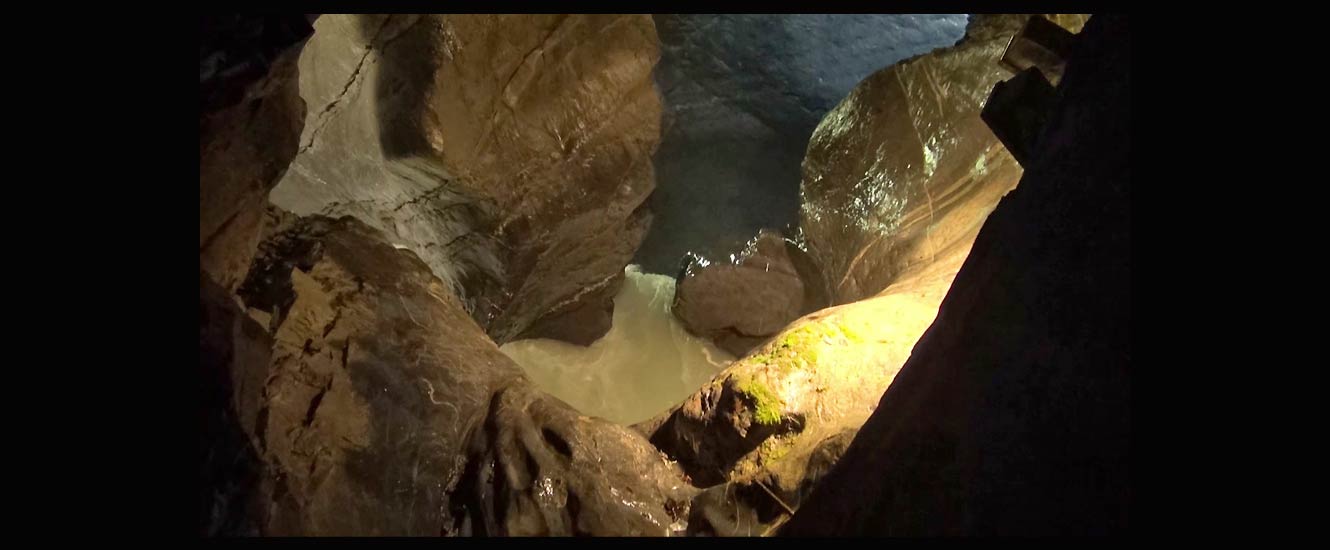 La cascade de Trummelbach