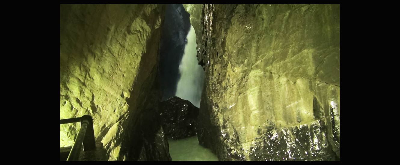 La cascade de Trummelbach