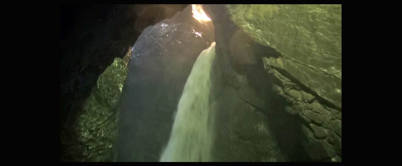 La cascade de Trummelbach