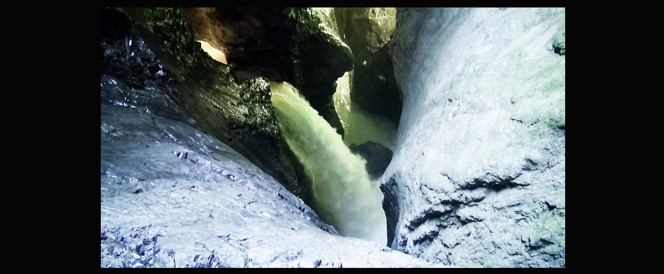 La cascade de Trummelbach