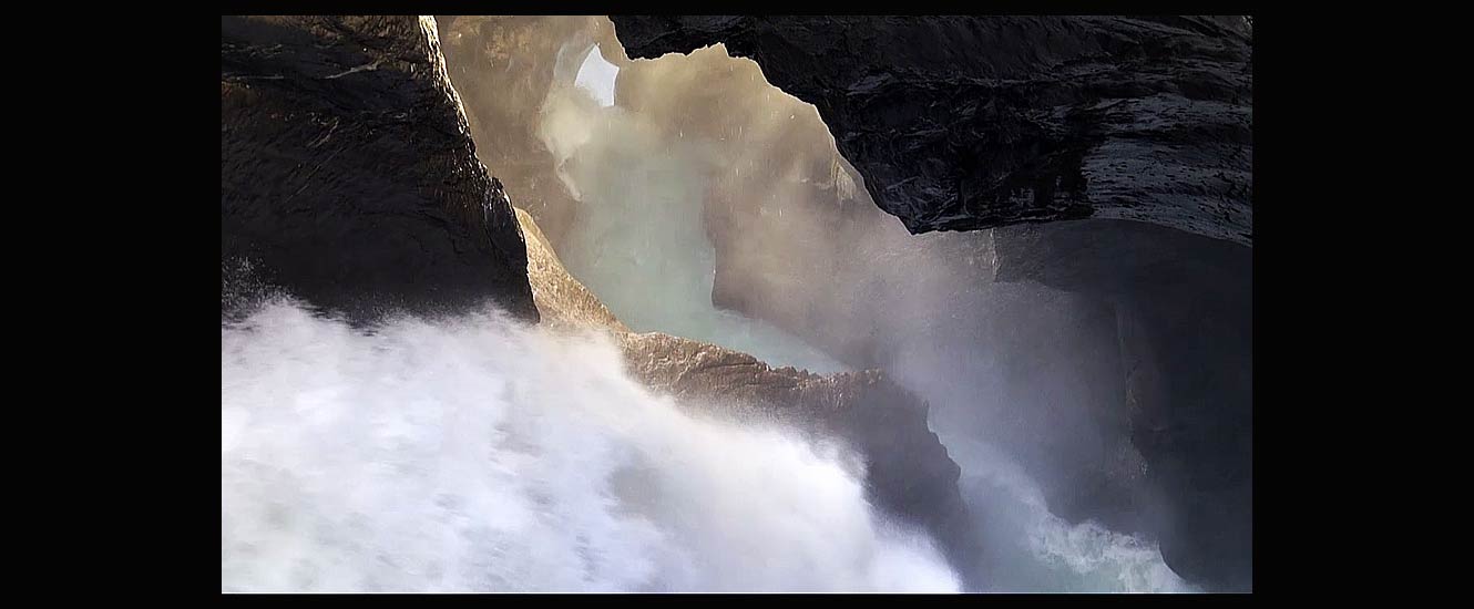 La cascade de Trummelbach